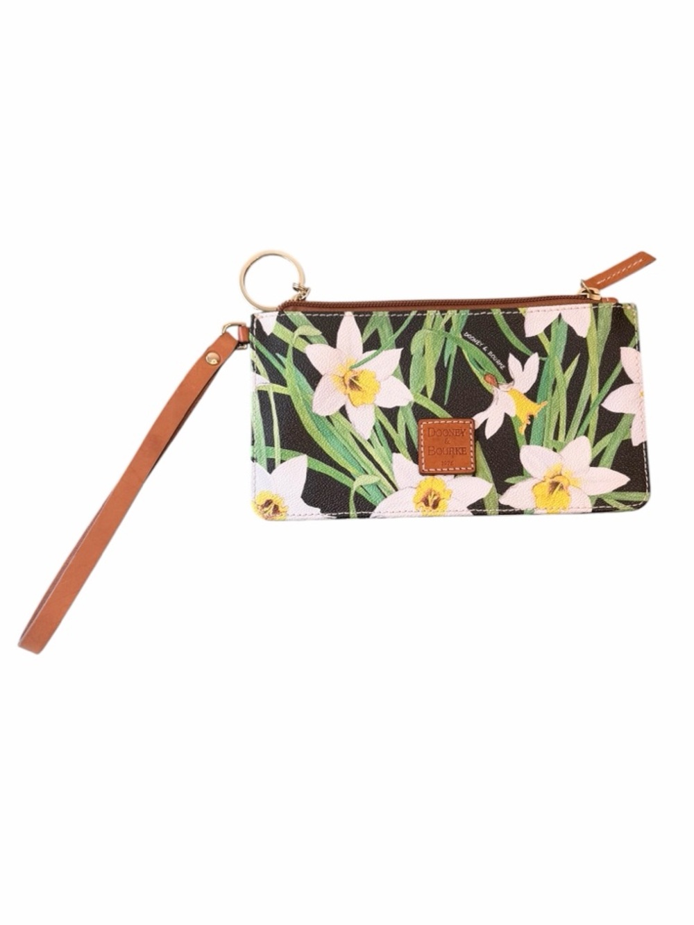 Dooney & Bourke Daffodil Floral Wristlet